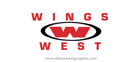 Wings West Decals 01- Pair (2 pieces)